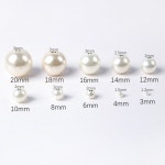 3-20mm ABS 모조 진주 구슬 의류 DIY 바느질 장식 라운드 보석 공예 : 점프업마켓