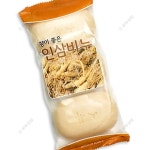 버터프랑 때비누 인삼비누 3입 황토 백색미인 때밀이 : 버터프랑