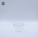 0.95온스 45파이 투명 소스컵 일회용 PET  DC095P 100set : 포커스온팩