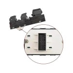 현대 및 기아용 2018-2020년형 93570-H9150/H6150 전기 ABS 파워 윈도우 스위치 - 12V 직접 장착 교체 내구성 있는 플러그 앤 플레이 마스터... 