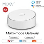 모에스 투야 지그비 게이트웨이 라이프 호환 무선 홈과 알렉사 허브 스마트 브리지 리모컨 Bluetooth gateway : 모모바잉
