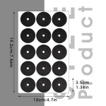 아푸메딕 35mm 당구 스팟 스티커 30피스 테이블 마커 다이아 액세서리 위치 수영장 스누커 피라미드 당구대 : 찬스스퀘어