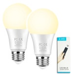 GRV 9W A60 LED 스마트 전구, 2.4GHz 리모컨, 색상 변경, 스텝리스 디밍 가능 3000K-650K, 80W 백열등 동등품, 800LM E26 베이스, 홈 데코... 