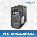 델타 VFD11AMS23ANSAA 인버터 Vfd 주파수 변환기 MS300 2.2kw 3 상 230v IP20/IP40 0 ~ 599 Hz 드라이버 컨트롤러 : 양양커머스