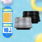 7ARTISANS 25MM F1 APS 프레임 ZEV 10 M43 마운트가 장착된 스튜디 25mm F1 8 bla M4/3 : 36키쟁이