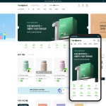 카페24스킨 쇼핑몰제작 [엑스퍼트] 잇츠그린 PC+M : 케이디자인 쇼핑몰제작