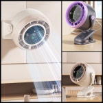 휴대용 강력바람 저소음 무선 미니 탁상용 집게용 선풍기 캠핑용 : 에스앤제이 SnJ