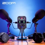 [ZOOM] 줌 PodTrak P2 팟캐스트 레코더 USB 듀얼 마이크 오디오 인터페이스 녹음기 : 미디어스톰