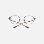 포나인즈 S145T 3 앤틱 골드 데일리 라운드 티타늄 안경 : 더트루옵티컬