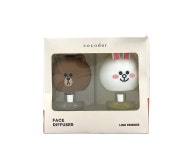 코코도르 퍼퓸 페이스 디퓨저 100ml 라인프렌즈 (50mlx2개) 퓨어코튼 : 바이코코온