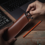 모아베르 돋보기 안경케이스 가죽 파우치 : 아렉스몰