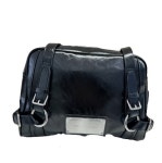 [마뗑킴 가방] 마뗑킴 바이커 디테일 스퀘어 숄더백 블랙 : Dalent