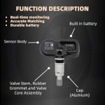 Ti P ssu Monitoring System Sensor TPMS Com ible with M37 Ex35 Ex37 Fx37 407001LA0D 407001LA0E 407001 : 비욘드컴퍼니