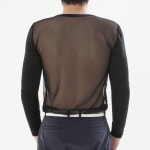 남성 골프 이너웨어 올바디 하프바디 냉감 쿨 티셔츠 자외선차단 러닝 등산 낚시 레저 : 슬리피문