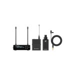 센하이저 EW DPENG SET Y1 EK 수신기 SK 바디팩 송신기 ME2 블랙 700049 양방향 마이크가 장착된 휴대용 UHF 디지털 무선 마이크... 