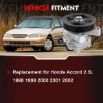 메라우탑 SJ 파워 스티어링 펌프 21 5919 혼다 어코드 2 3L 1998 1 2000 2001 2002 어시스트 교체 215919 96 56110 PAA A01... 