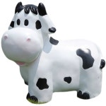 젖소 조형물 농장 입구 착유 인형 외부 체험 작은 아기 젖소 : 장군이와돌쇠