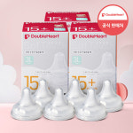 더블하트 모유실감 3세대 젖꼭지세트 6개입 : 더블하트인증몰