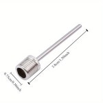 50-100PCS 축구 풍선 공기 밸브 어댑터 스테인레스 스틸 펌프 핀에 대 한 스포츠 팽창 바늘 : 세이프카파츠