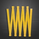 목수 건설 건축업자용 나무 접이식 눈금자 2 계량기 10 마당 스틱 주택 개량 : 에이치앤제이익스프레스200