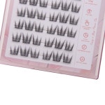 FAIRYTIS 접착제가없는 가짜 속눈썹 태양 꽃 DIY 클러스터 확장 접목 자체 천연 메이크업 : 에이치앤제이익스프레스210