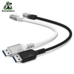 EFM네트웍스 아이피타임 U2LAN 기가 랜케이블 2M : 브로웍스