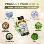 사마귀 제거제, 15ml 제거제 - 발바닥 사마귀, 평평한 및 굳은살에 순하면서도 강력하며 손, 발, 피부에 매일 사용해도 안전합니다-H5515 : 미오벨