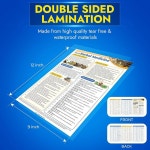 한약 차트 140 허브 - 9 x12 향신료 지식 및 웰빙을 위한 전체적인 가이드 의학 캐비닛 사전 약용 참고 : 제이딧J