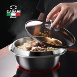 IH 까사니 통3중 스텐가마솥 16cm 1-2인용 솥밥 누룽지 가정용 : 서원리빙