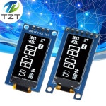 0 수직 128 96 인치 모듈 7 LCD SSD1107 디스플레이 아두이노용 스크린 핀 64 4 OLED 0.96 4PIN : 몽시스토어