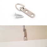 정장군디자인 6P 액자고리 나사 사진걸이 철물고리 : 정장군스토어