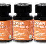 모로오렌지 C3G 모로실 모르실 락토페린 60정 3개 : 주식회사 마루인터내셔널
