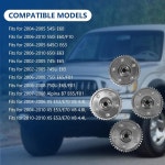 CYCWER 11367506775 4pc 흡기 및 배기 가변 밸브 타이밍 스프로킷 캠샤프트 기어 장착 545i 550i 645Ci 650i 745i 745Li 750Li 교체 OE... 