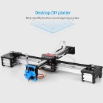 DIY 드로잉 로봇 플로터 데스크탑 조립 펜 머신 페인팅 필기 키트 EU : 이지커어머스