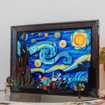 아이디어 빈센트 고흐 제품 반 밤 빛나는 1. 별 헤는 밤(2316pcs) : 포포인트