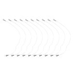 10pcs 케이크 커팅 라인 슬라이서 와이어 스테인레스 스틸 치즈 도구 정확한 레벨링 호환성 다용도 사용 : 아파트컴퍼니