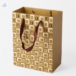 조은이름 큐브 디자인 쇼핑백 10p 18x23cm 옷가게쇼핑백 선물종이백 : 조은이름