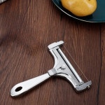 알루미늄 합금 치즈 슬라이서 두께 조절 가능 버터 (와이어 포함) 부드럽고 반경질 주방 도구 : 아파트컴퍼니