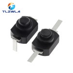 12 30V 버튼 푸시 전기 ON 자동 OFF 100PCS 8MM 토치 푸쉬스위치 1208YD 미니 1A : 환상플러스