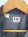 MAYO 1450 (7) 70s Lee Chambray Denim Western Shirt. -16-35- (국내 103전후 권장) : 마요빈티지