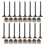 2004 2012 랜서 2 4L SOHC 16v 4G69 MR994497 MR994498을 위한 실험실 8 흡기 에어아웃 엔진 밸브 교체 : 글로벌넥스트