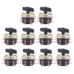 10X 용접 스위치 KDH-40 / 2-8 접촉기 8비트 2상 16핀 40A 로터리 구리 -AT36 : 진성글로벌로지스14