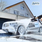 압력 세탁기용 폼 - 넓은 목 1L 병, 조절 가능한 건, 1/4인치 퀵 커넥터 깊은 청소를 위한 세차 비누 부착물 : 39서초직구