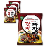 삼육 비건 식물성 채식 우리밀 감자 짜장면 128g 4봉 : 올리빙쇼핑