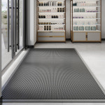 웨이브 물빠짐 바닥 발매트 식당 공중화장실 실외 건물입구 신발털이 발판매트 : 지오닉스