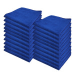 초극세사 경편 바둑 걸레 20P 청소용 주방 세차 극세사 손걸레 융 요술 행주 이지 타올 : 제이오 마켓