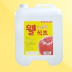 세탁 식초 식당 청소 세탁용 백식초 목때 옷 얼룩 제거 청소 세제 화이트 헹굼 식초 제거제 : 골드로드몰