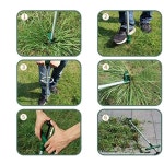 스탠드 위더 스탠딩 제거 가드닝 식물 뿌리 발톱이 핸드 스테 풀러 위드 제거기 있는 도구 : 포스엘리