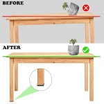 MIDELONG 블랙 컴포지트 심즈 앤 레벨링 웨지 3.2 , 화장실, 가구... 레벨러용 플라스틱 웨지, 쉽게 문, 테이블, 창문, 16개들이 팩 : 초이바이존