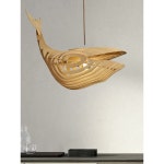 물고기 고래 모양 식탁등 나무 조명 일식집 라탄 62 지름 : 쇼퍼 헤븐